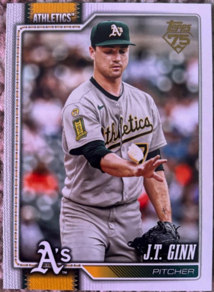 J.T. Ginn [Golden Mirror Variation] #153