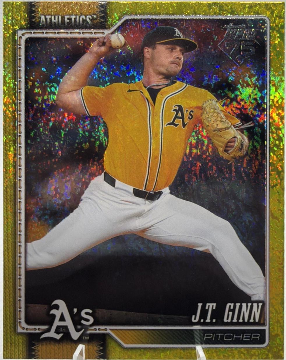 J.T. Ginn [Yellow Holo] #153