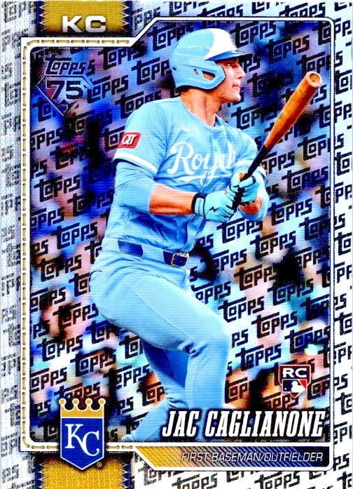 Jac Caglianone [Topps Foil Pattern] #138