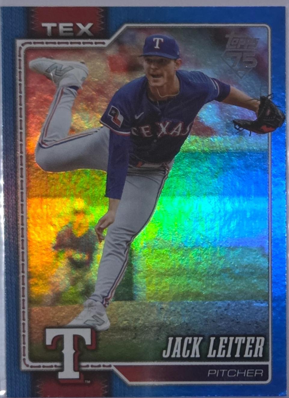 Jack Leiter [Blue Rainbow] #208