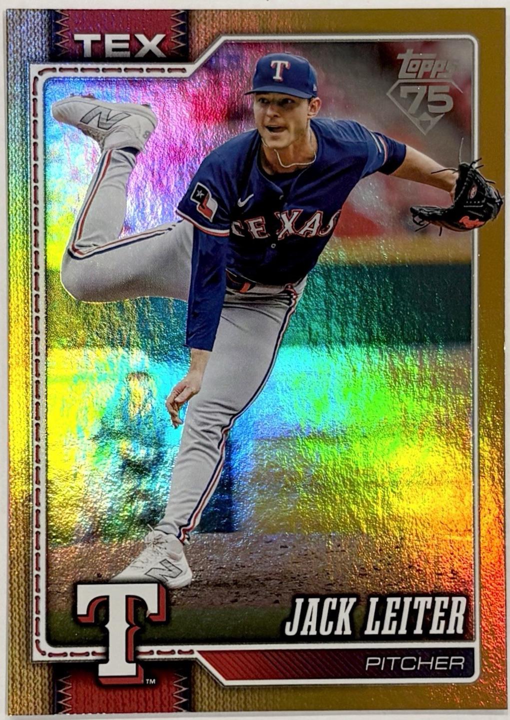 Jack Leiter [Gold Rainbow] #208