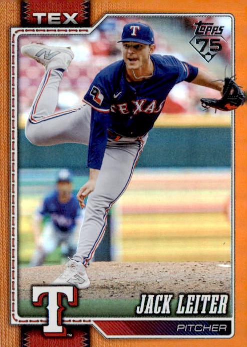 Jack Leiter [Orange Holo] #208