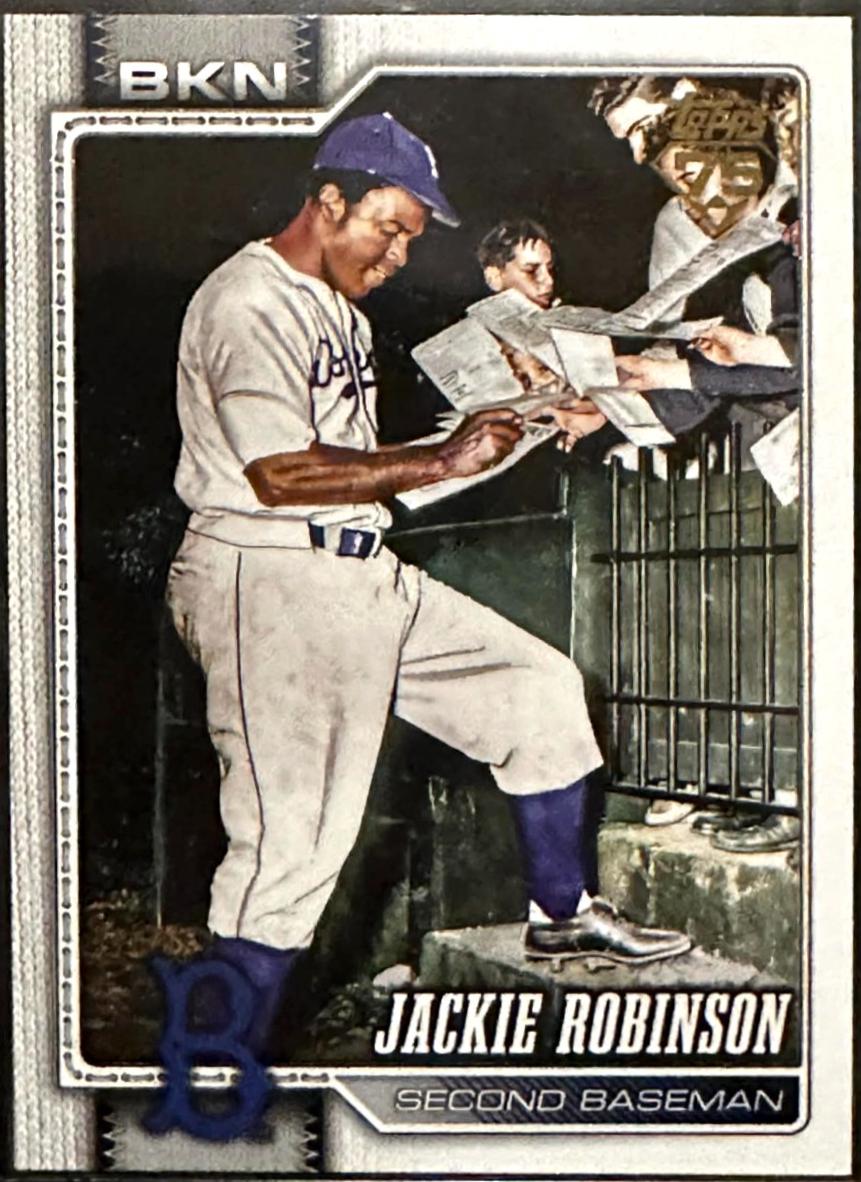 Jackie Robinson [Golden Mirror Legend Variation] #41