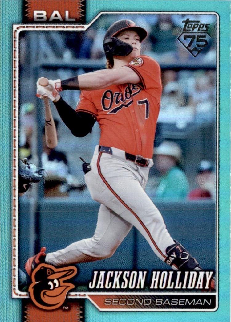 Jackson Holliday [Aqua Holo] #92