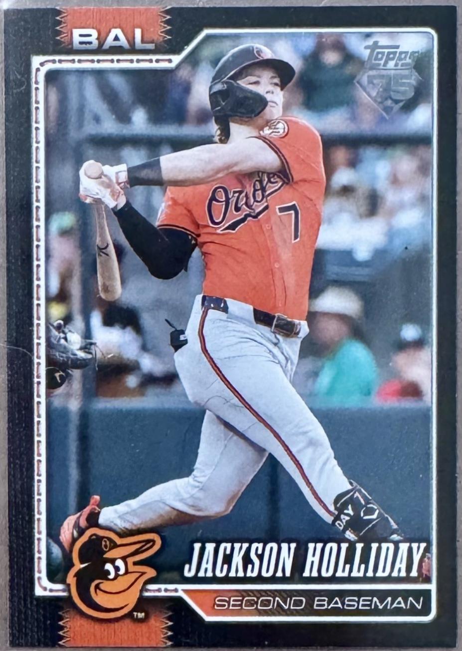 Jackson Holliday [Black Border] #92