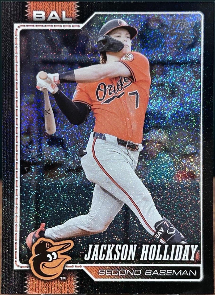 Jackson Holliday [Black Sandglitter] #92