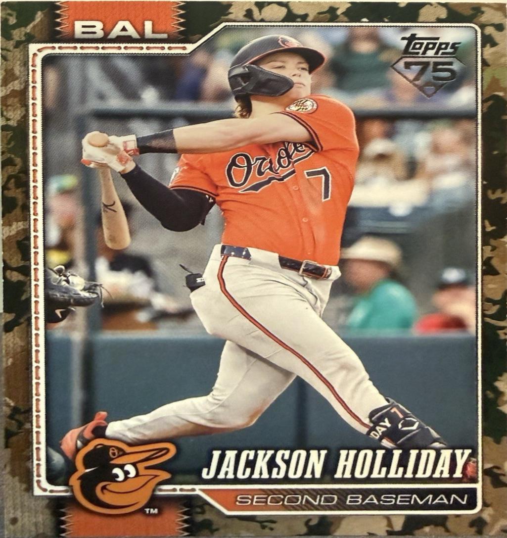 Jackson Holliday [Memorial Day Camo] #92