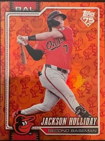 Jackson Holliday [Orange Sandglitter] #92