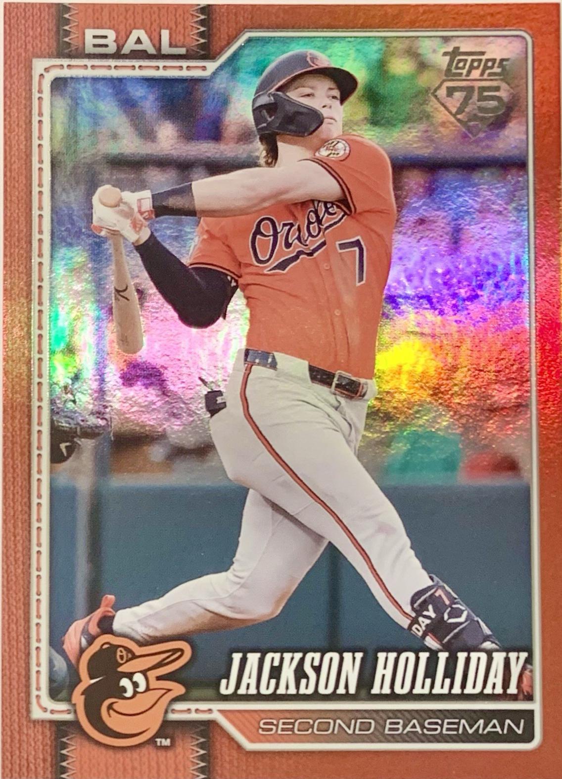 Jackson Holliday [Red Sandglitter] #92