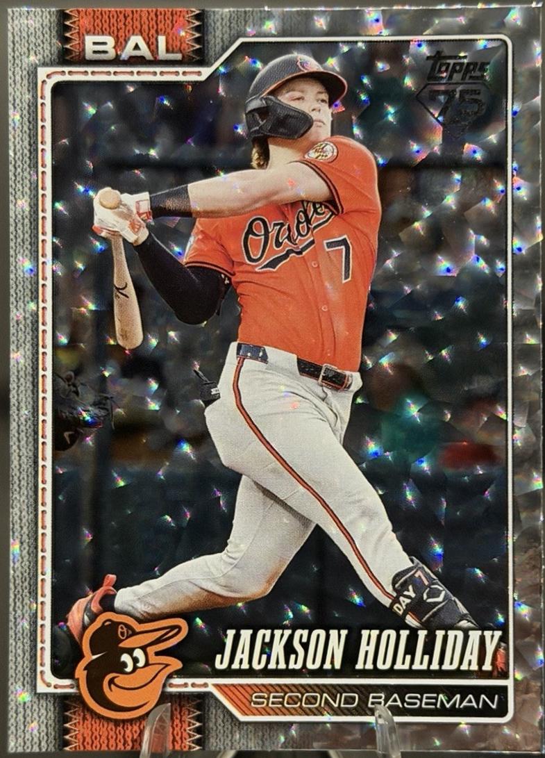 Jackson Holliday [Silver Crackleboard] #92
