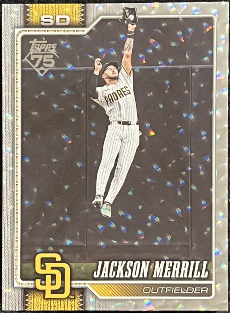 Jackson Merrill [Silver Crackleboard] #229