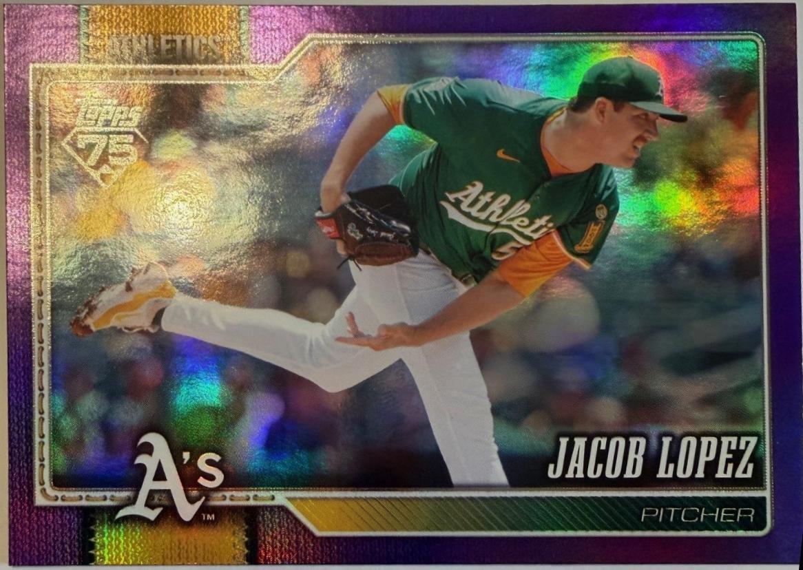 Jacob Lopez [Purple Rainbow] #76