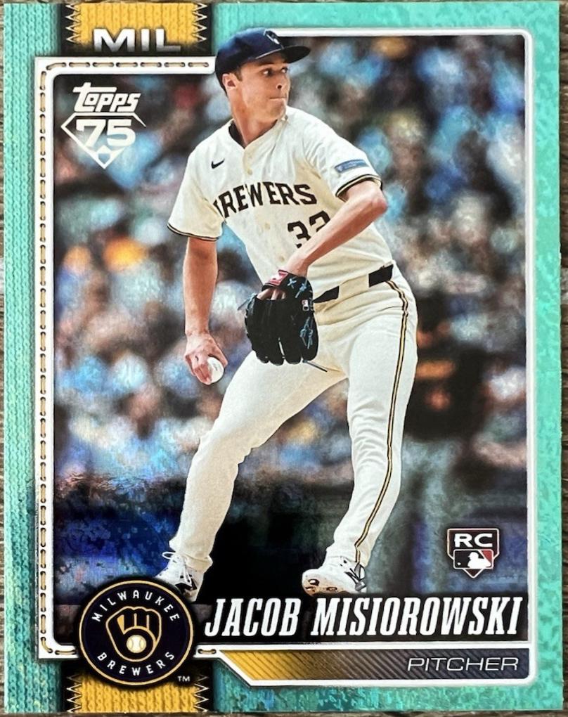 Jacob Misiorowski [Aqua Holo] #10