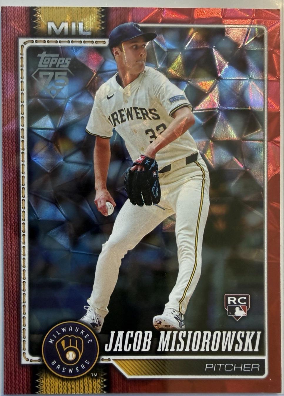 Jacob Misiorowski [Red Sandglitter] #10
