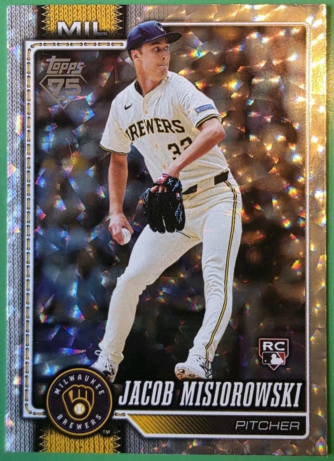Jacob Misiorowski [Silver Crackleboard Foil Board] #10
