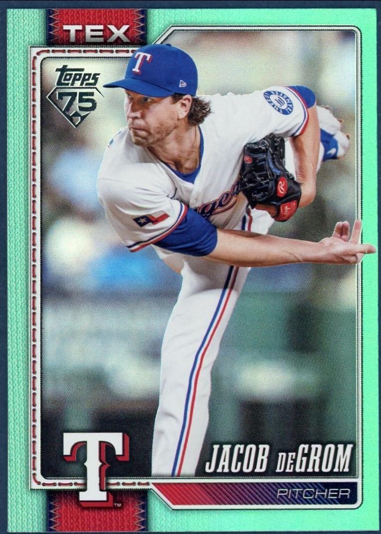Jacob deGrom [Aqua Rainbow] #99