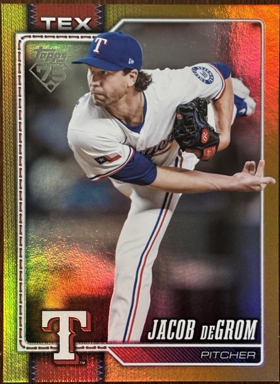 Jacob deGrom [Gold Rainbow] #99