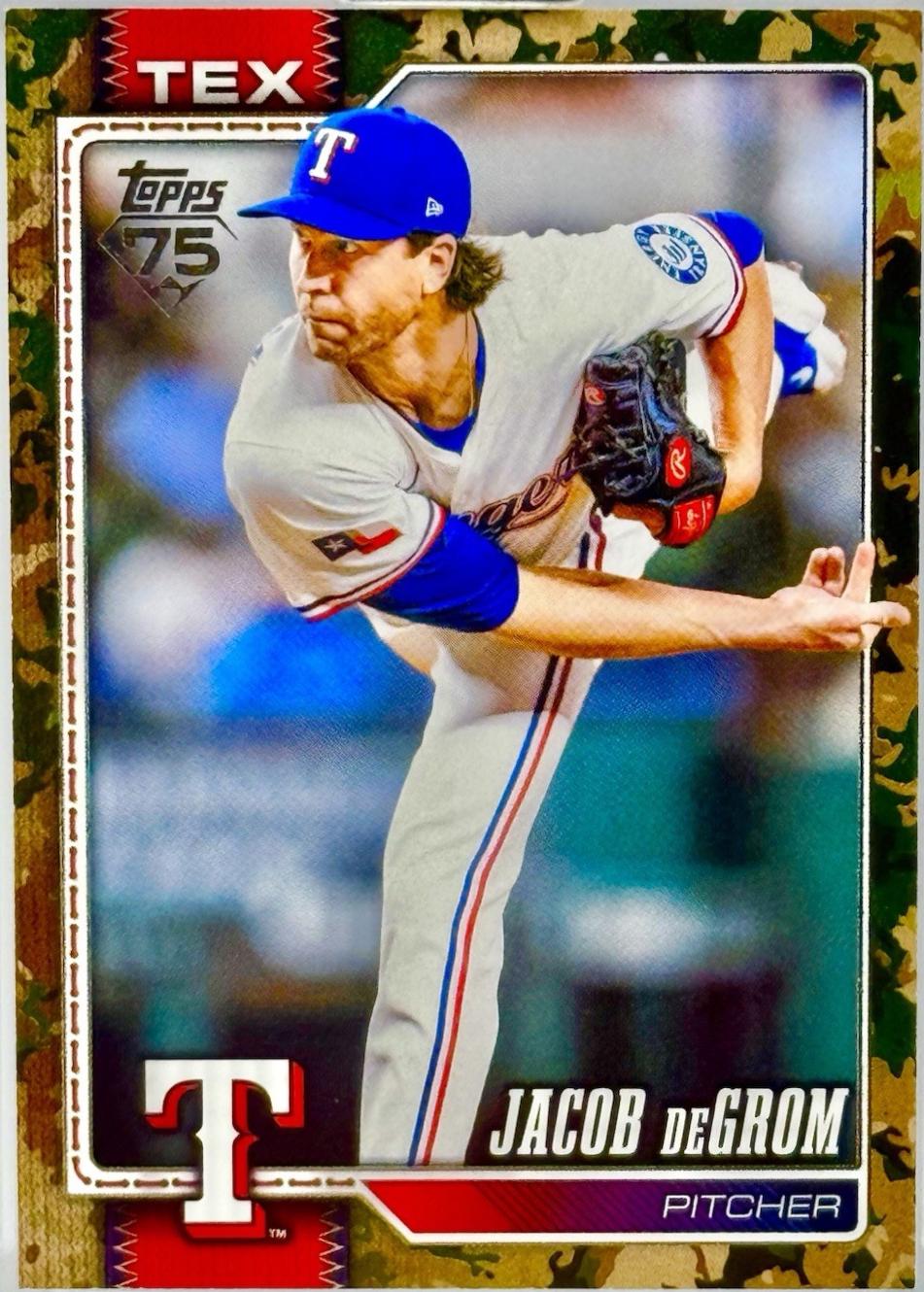Jacob deGrom [Memorial Day Camo] #99