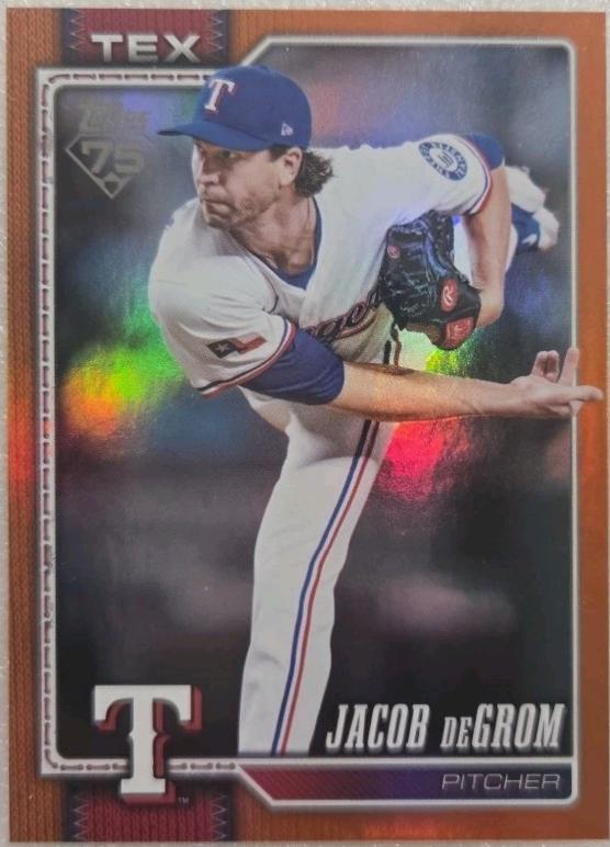 Jacob deGrom [Orange Rainbow] #99
