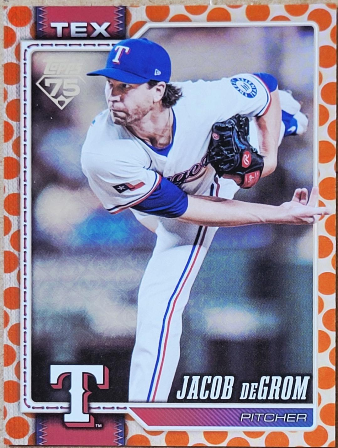 Jacob deGrom [Orange Spring Training] #99