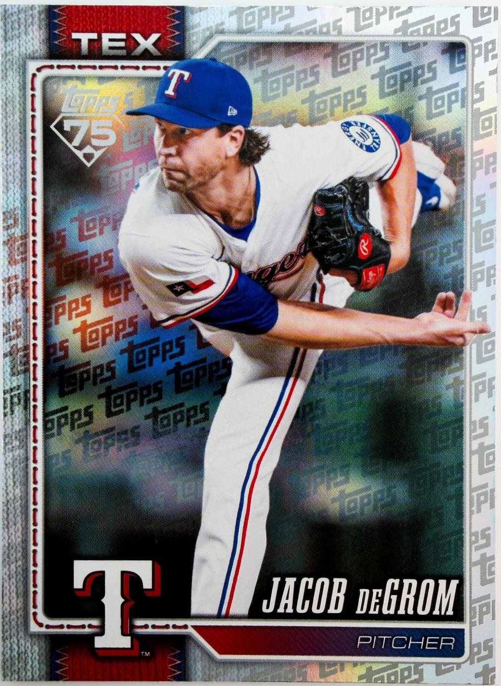 Jacob deGrom [Topps Foil Pattern] #99