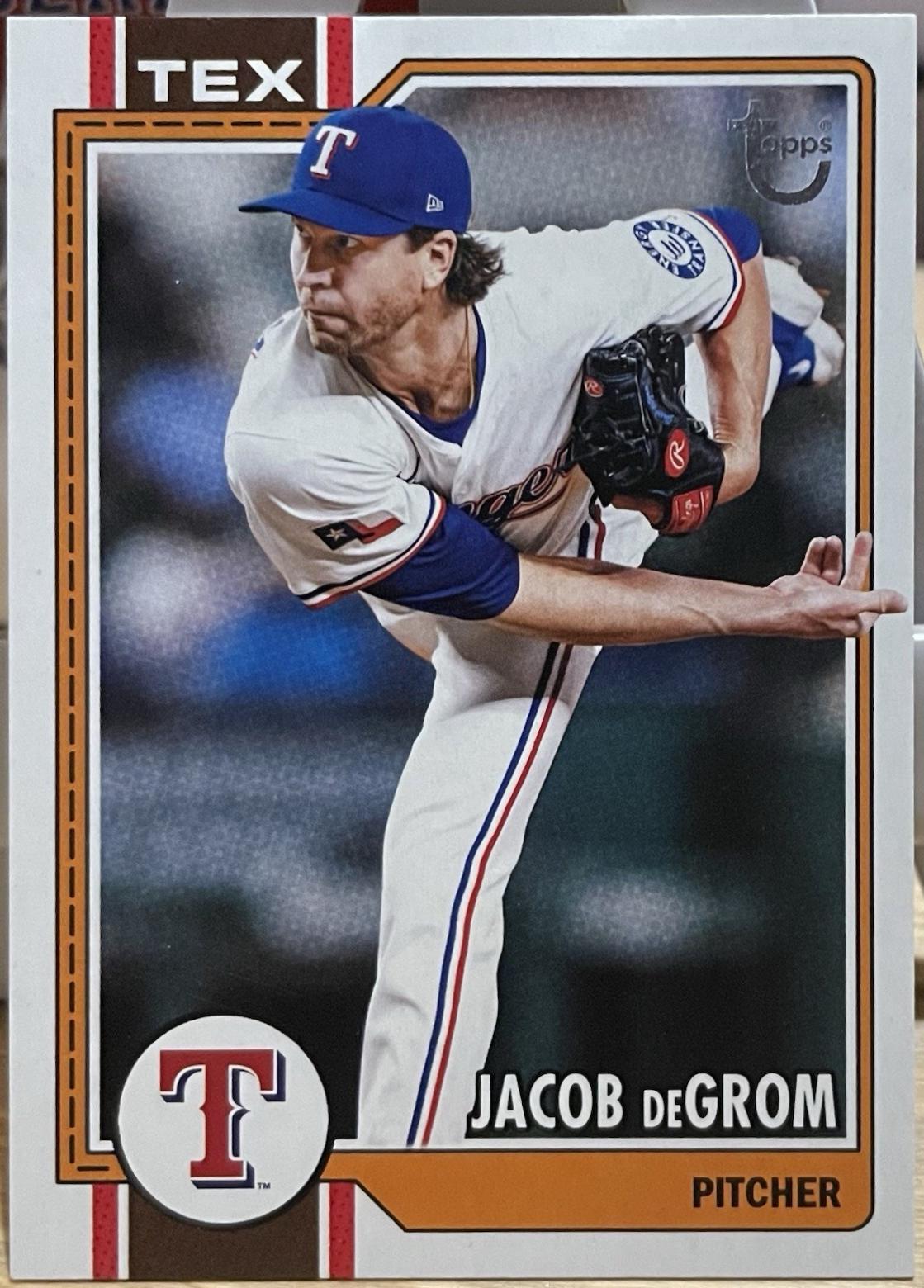 Jacob deGrom [Vintage Stock Variation] #99