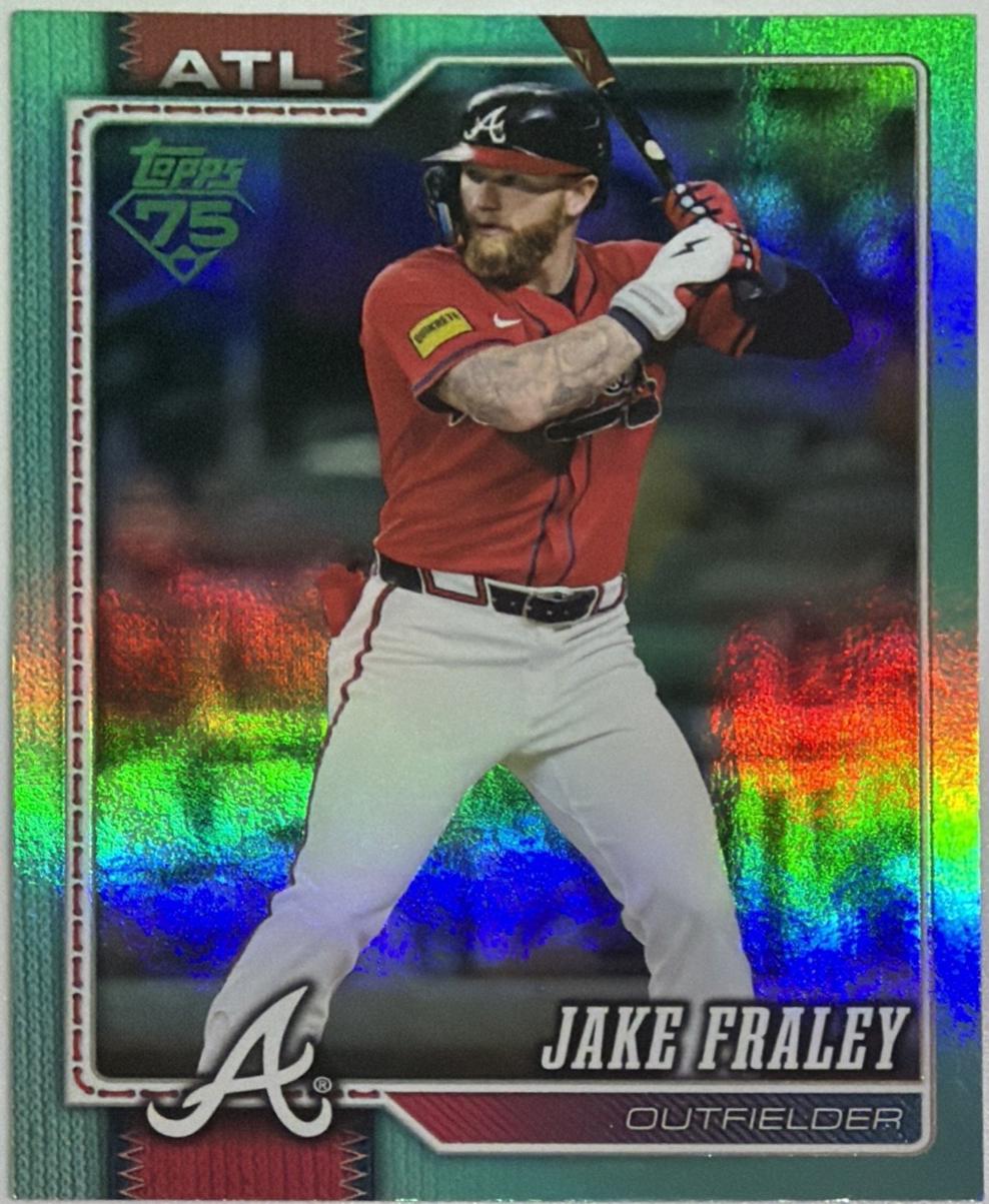 Jake Fraley [Aqua Rainbow] #323