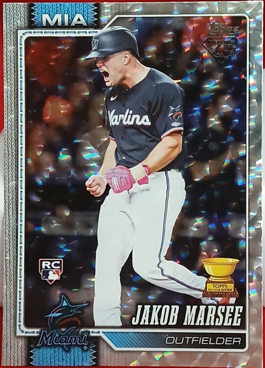 Jakob Marsee [Silver Crackleboard Foil Board] #37