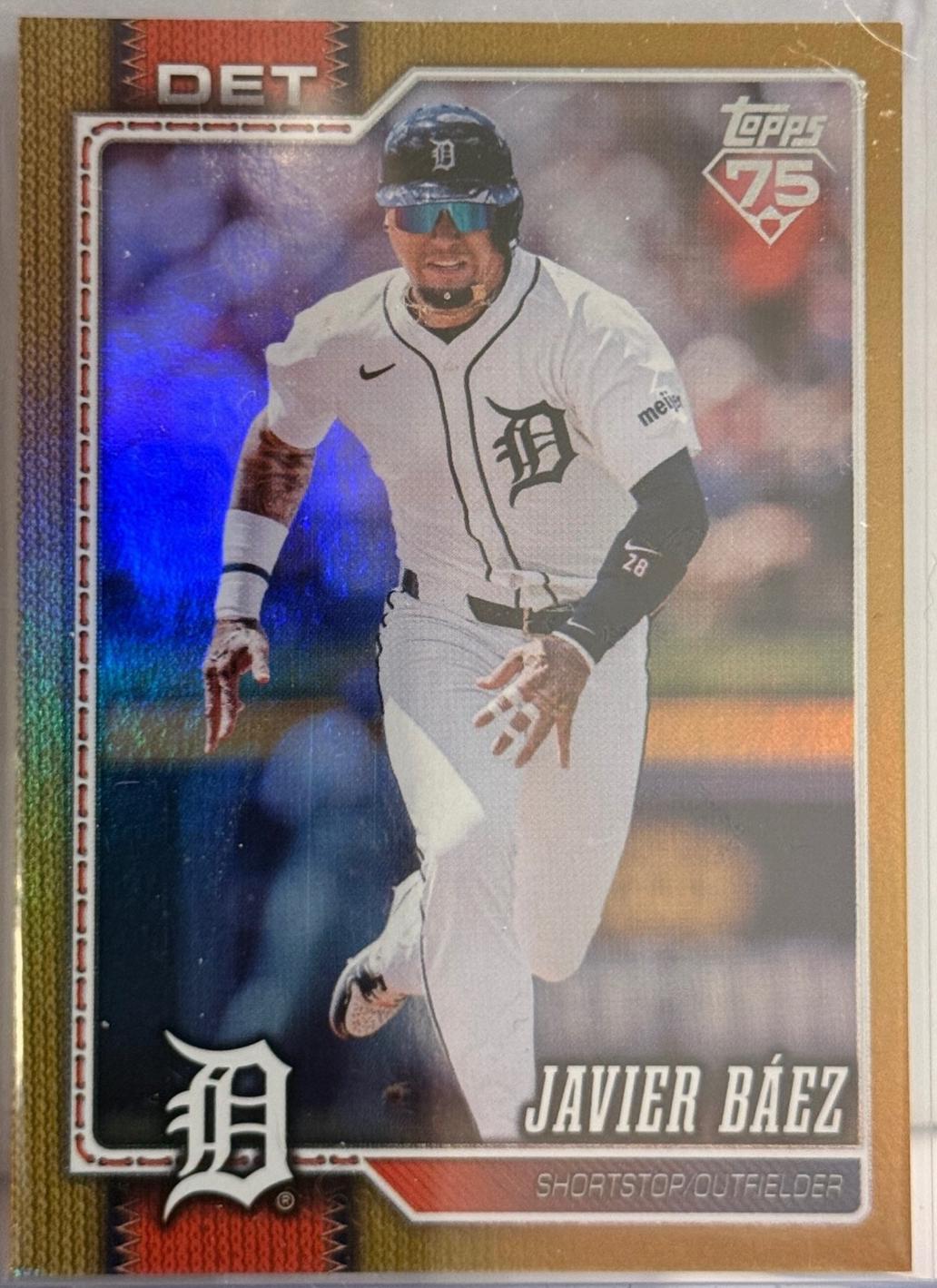 Javier Baez [Gold Holo] #144