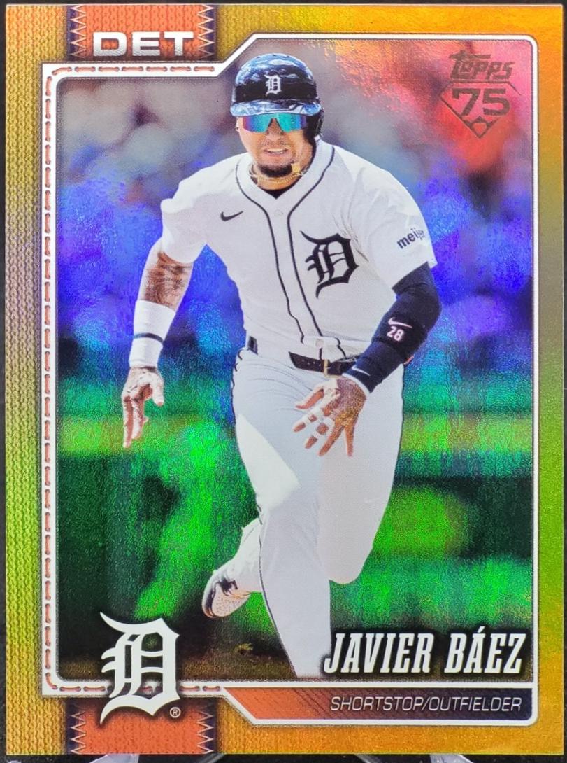 Javier Baez [Gold Sandglitter] #144