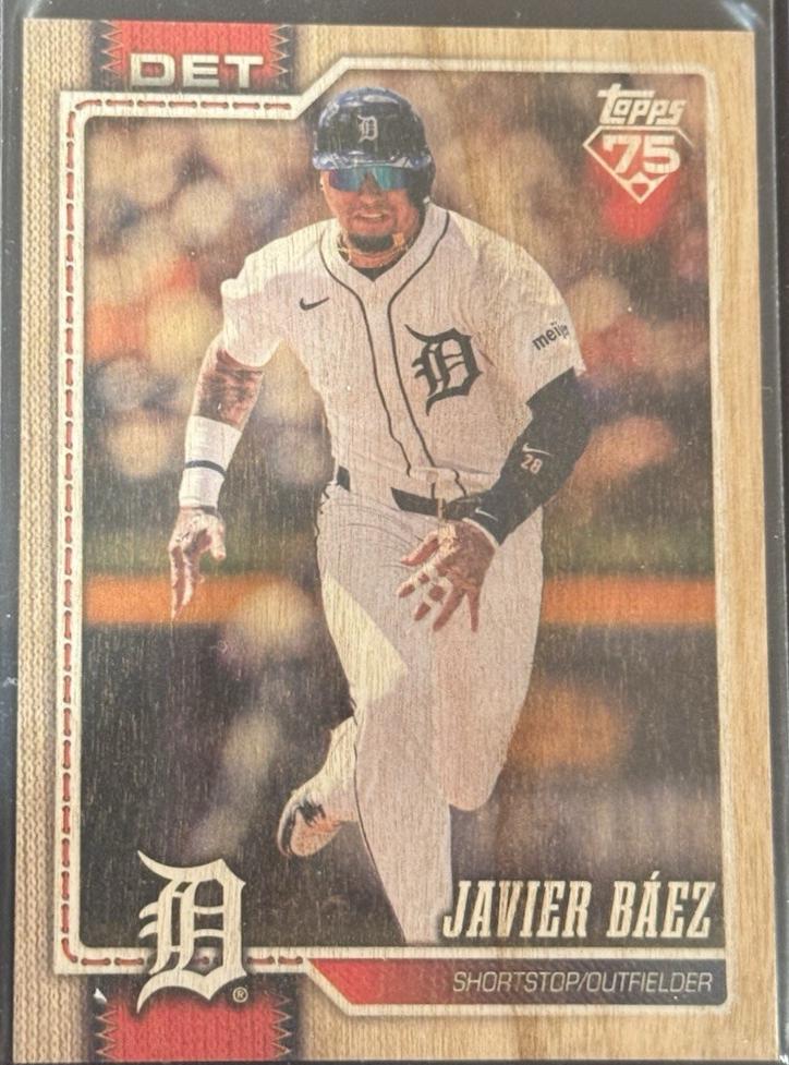 Javier Baez [Wood] #144