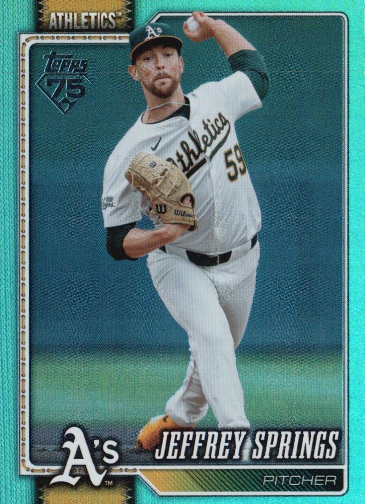 Jeffrey Springs [Aqua Holo] #87