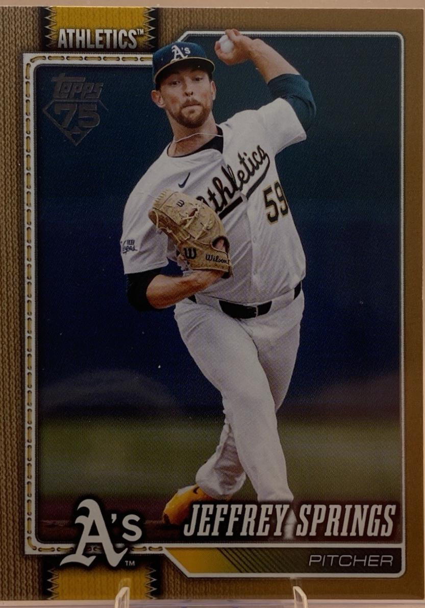 Jeffrey Springs [Gold] #87