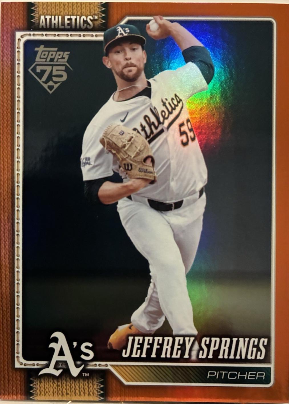 Jeffrey Springs [Orange Sandglitter] #87