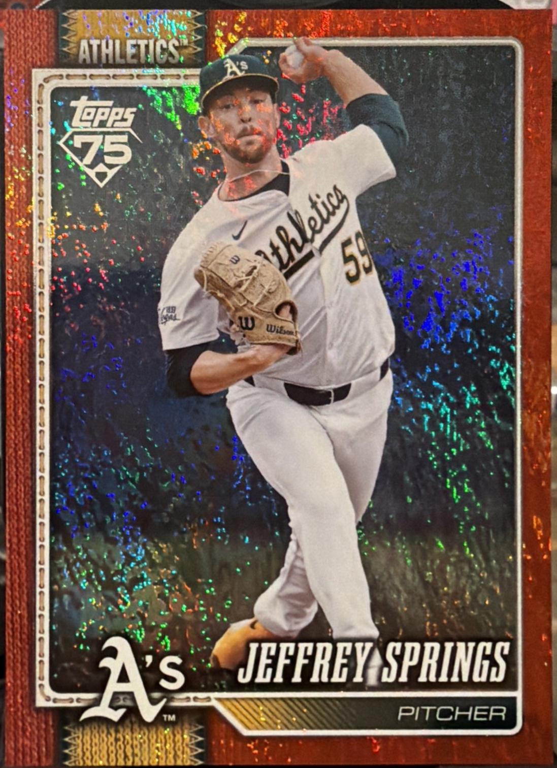 Jeffrey Springs [Red Holo] #87