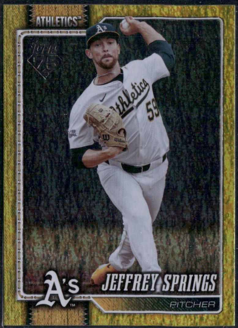 Jeffrey Springs [Yellow Holo] #87