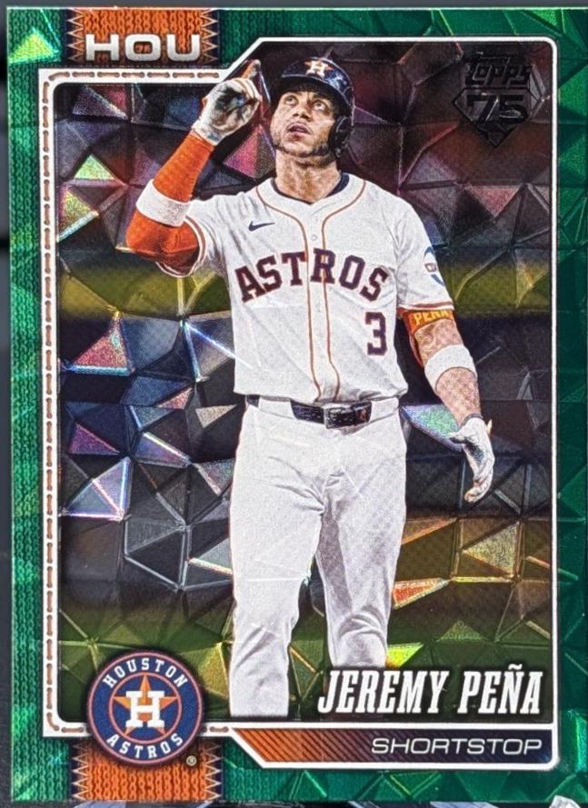 Jeremy Pena [Green Diamante] #307
