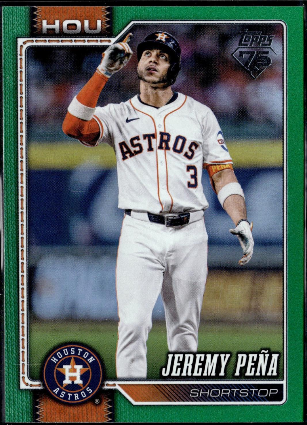 Jeremy Pena [Green Rainbow] #307