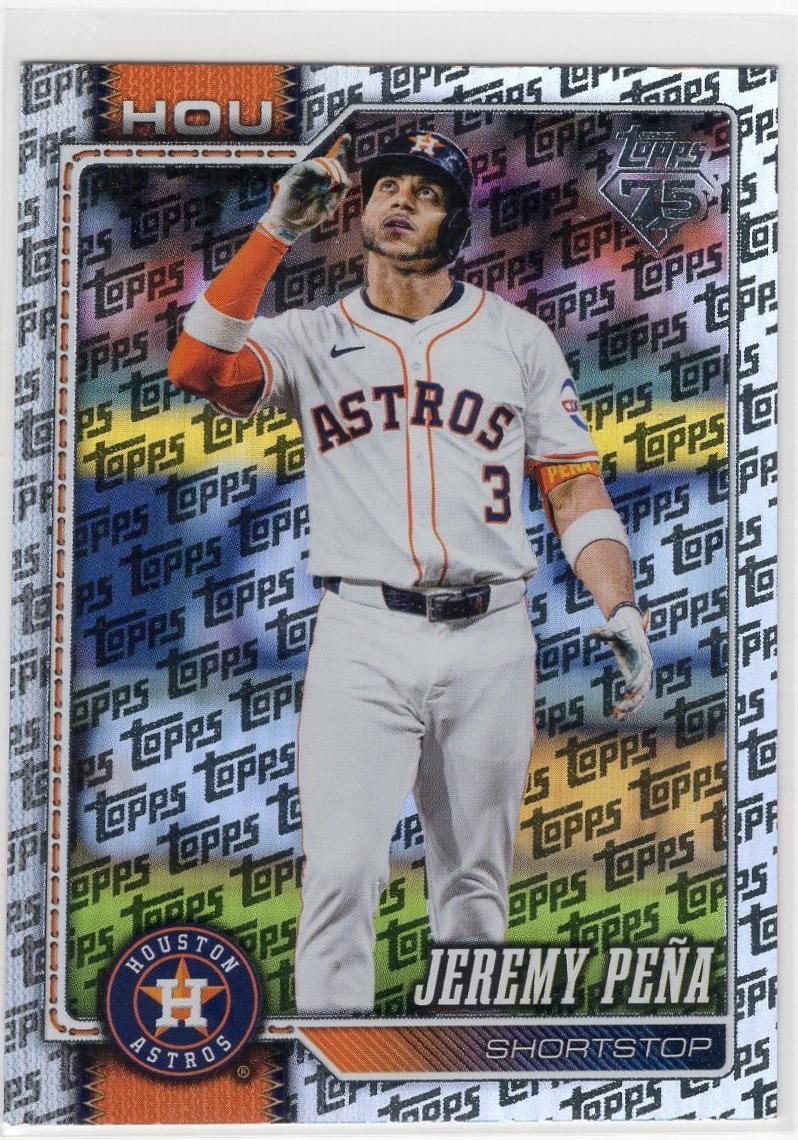 Jeremy Pena [Topps Foil Pattern] #307