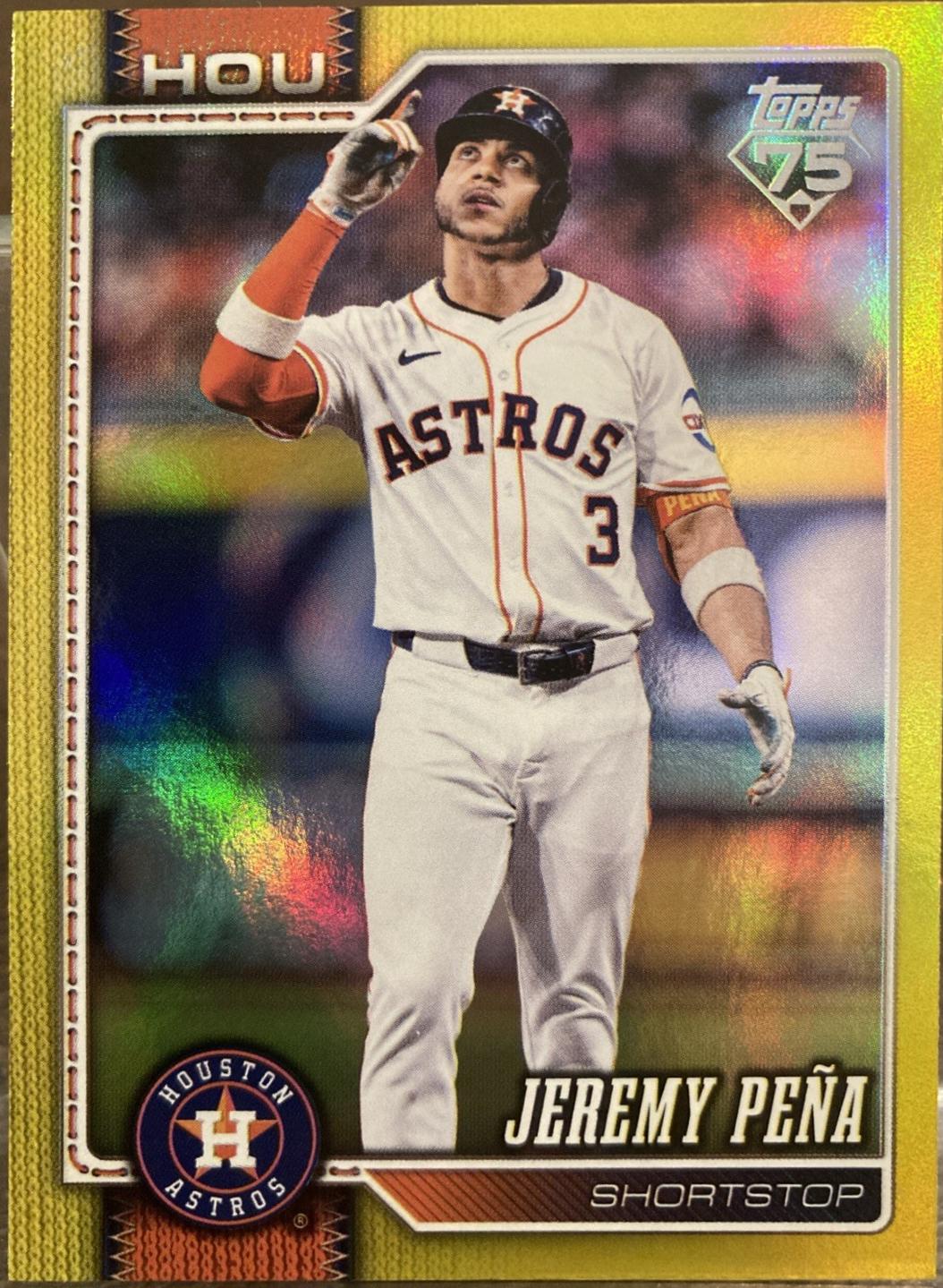 Jeremy Pena [Yellow Rainbow] #307