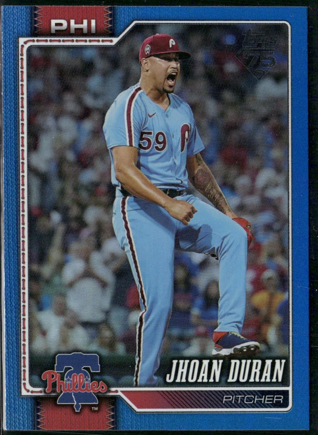 Jhoan Duran [Blue Holo] #83