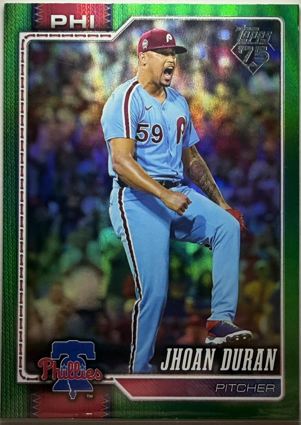 Jhoan Duran [Green Diamante] #83