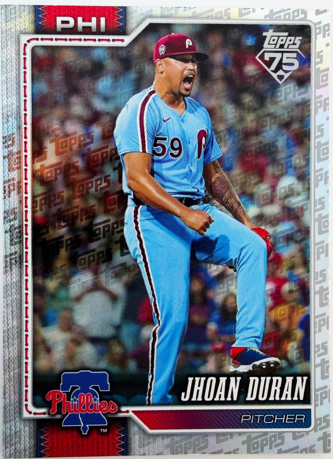 Jhoan Duran [Topps Foil Pattern] #83