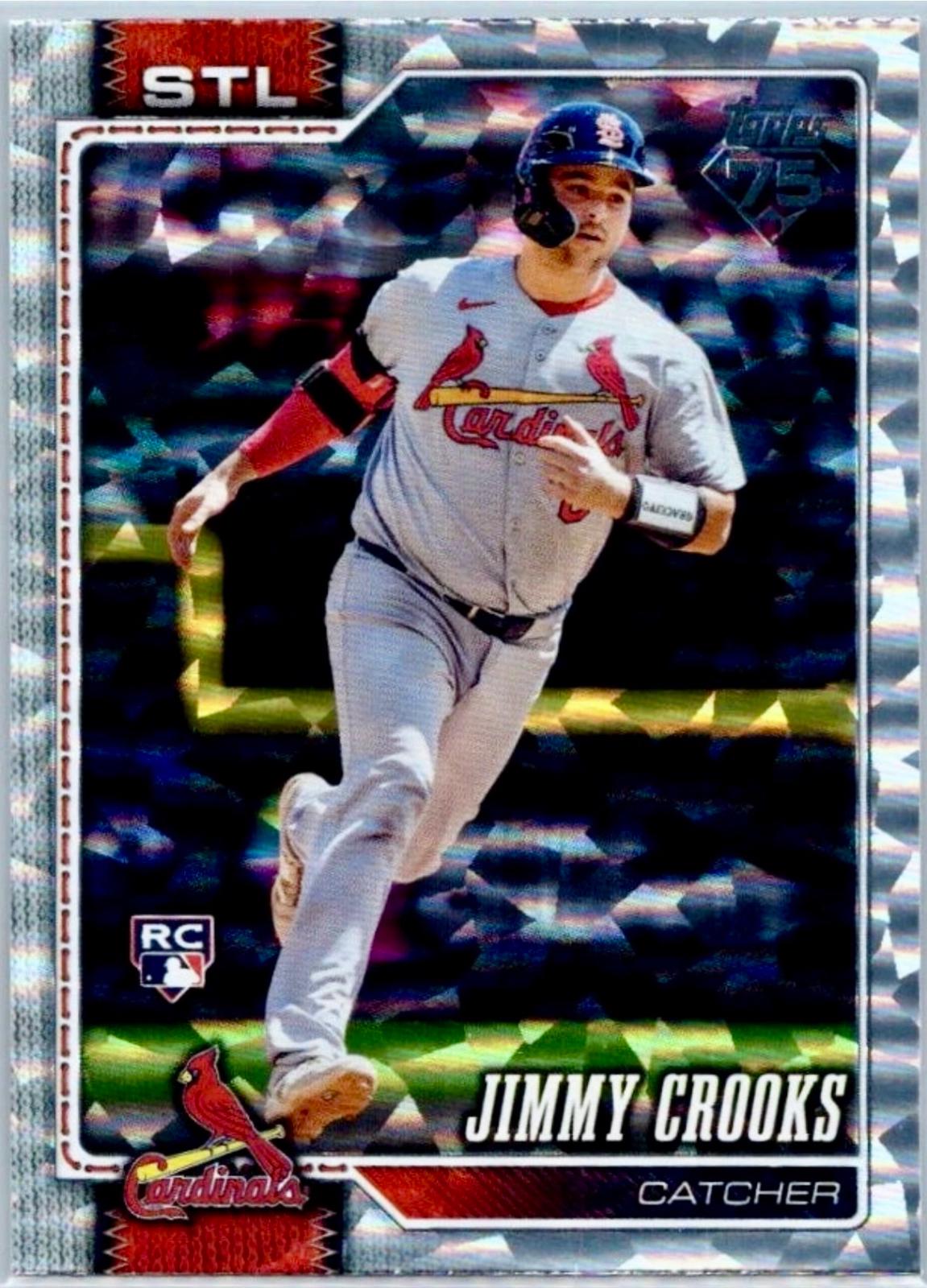 Jimmy Crooks [Silver Crackleboard] #73