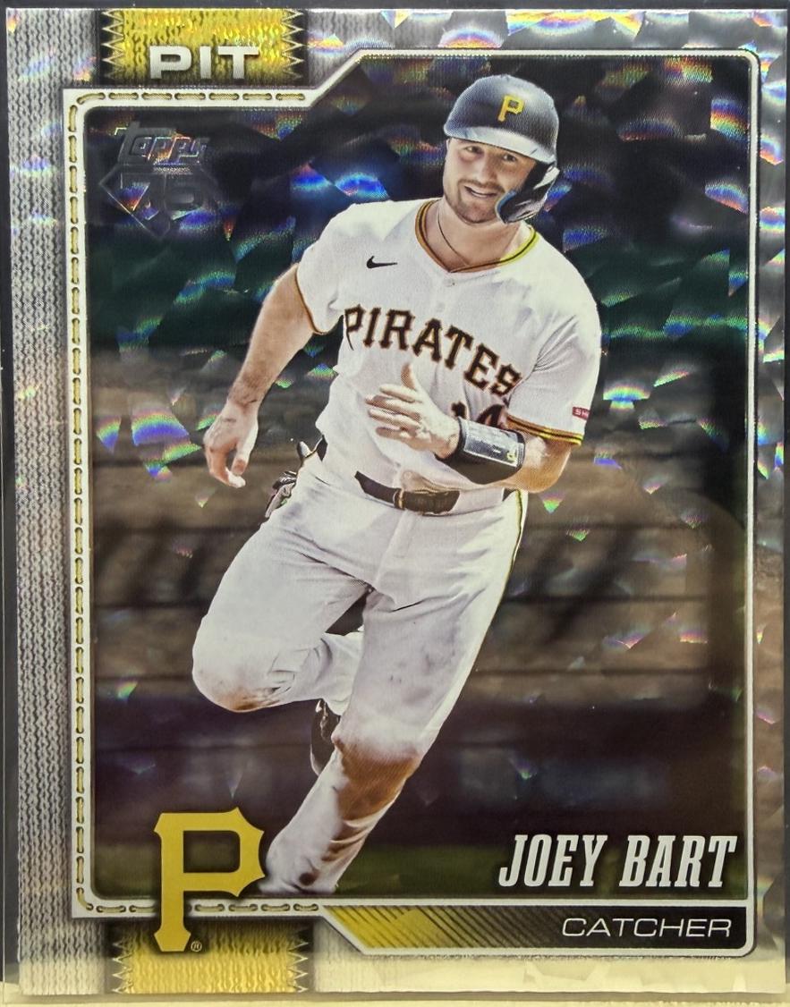 Joey Bart [Silver Crackleboard] #207