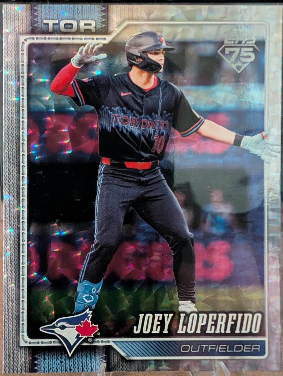 Joey Loperfido [Silver Crackleboard] #263