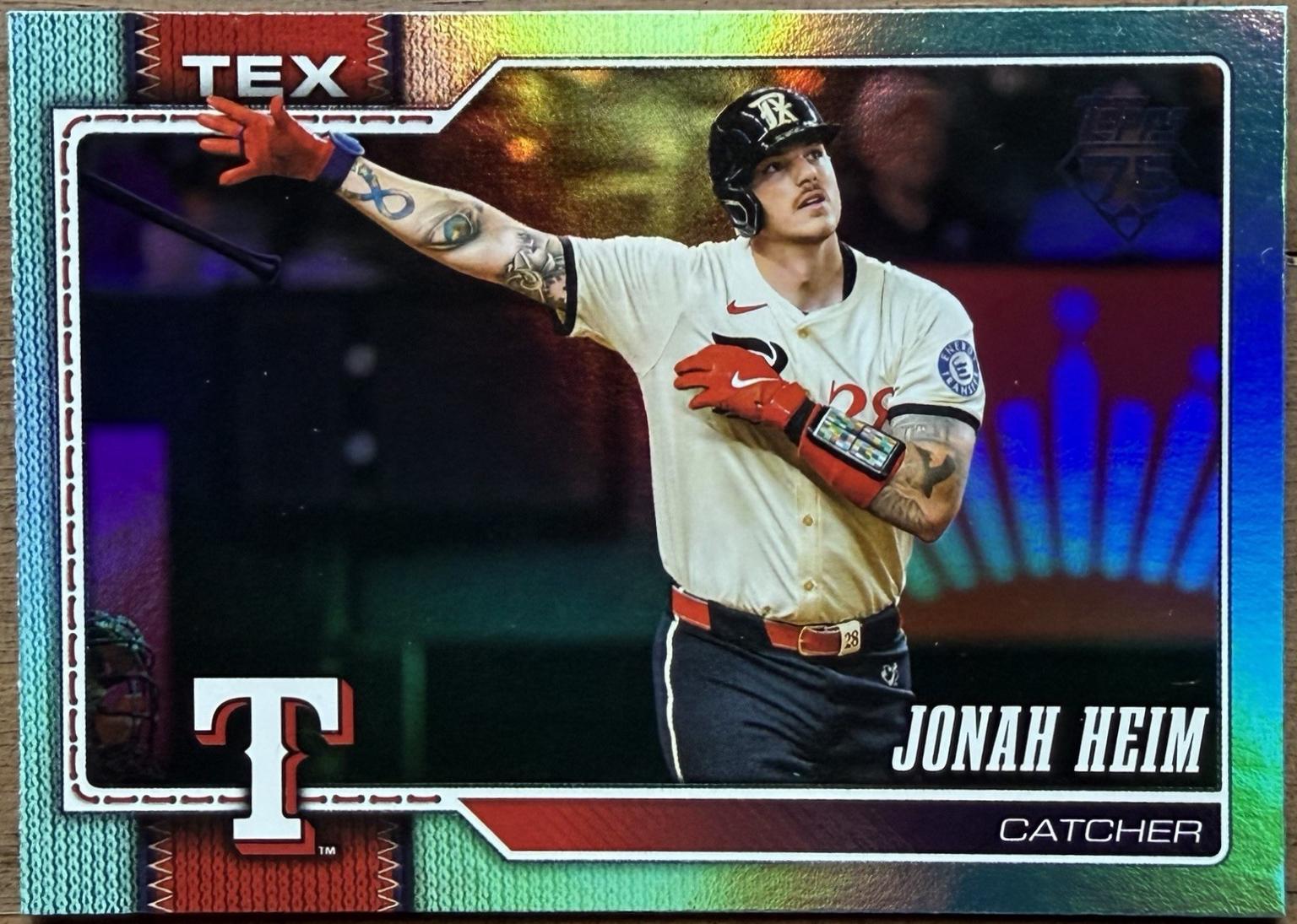 Jonah Heim [Aqua Rainbow] #78