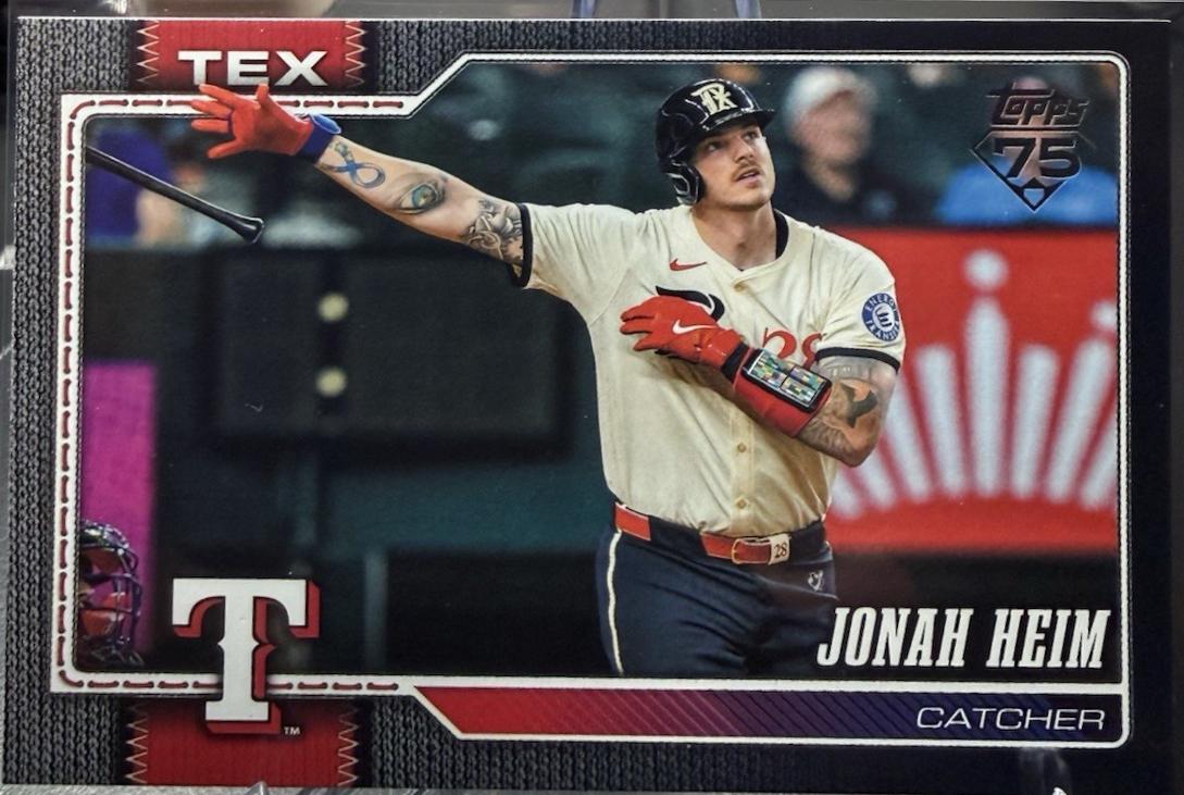Jonah Heim [Black Border] #78