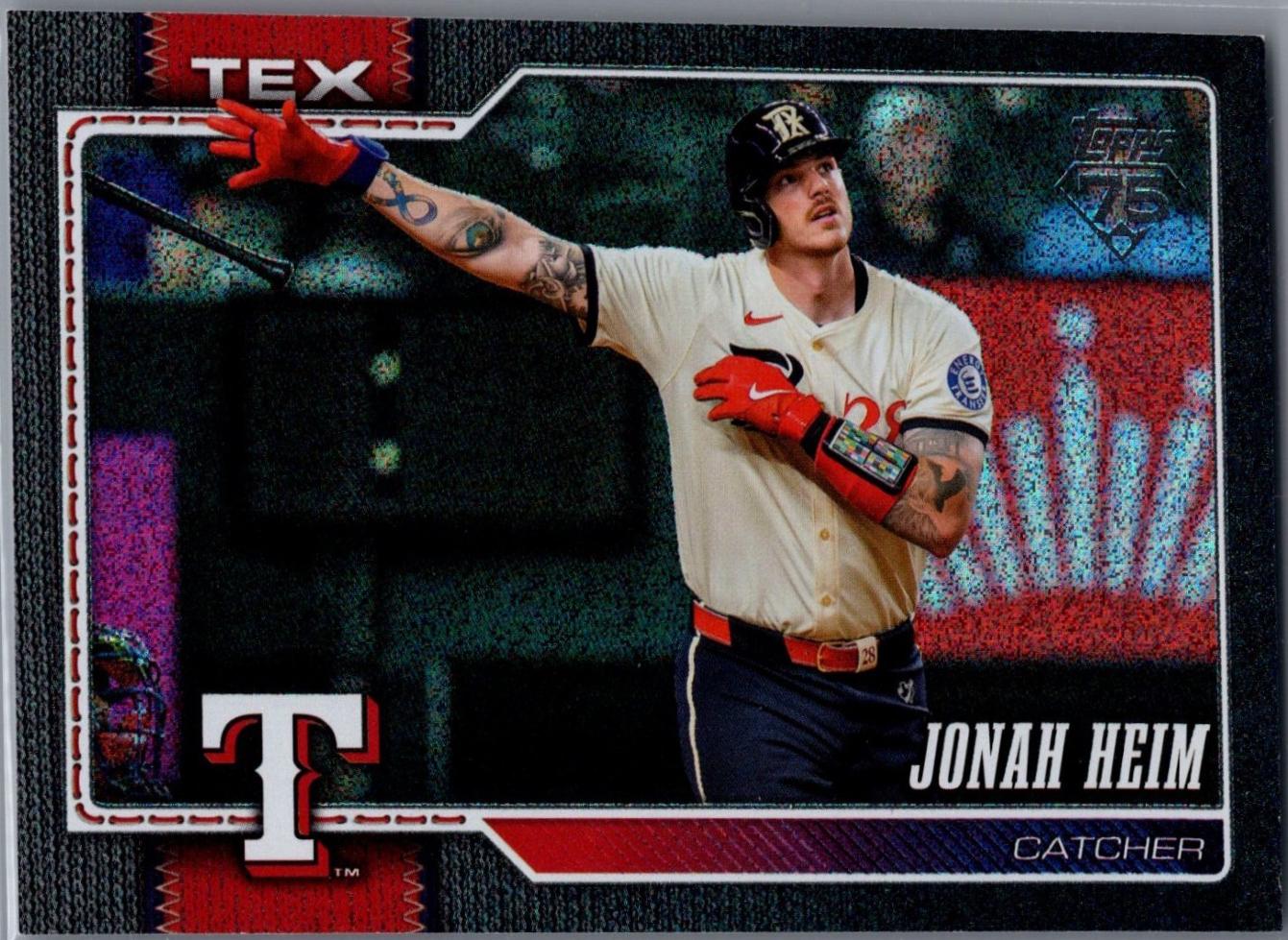 Jonah Heim [Black Sandglitter] #78