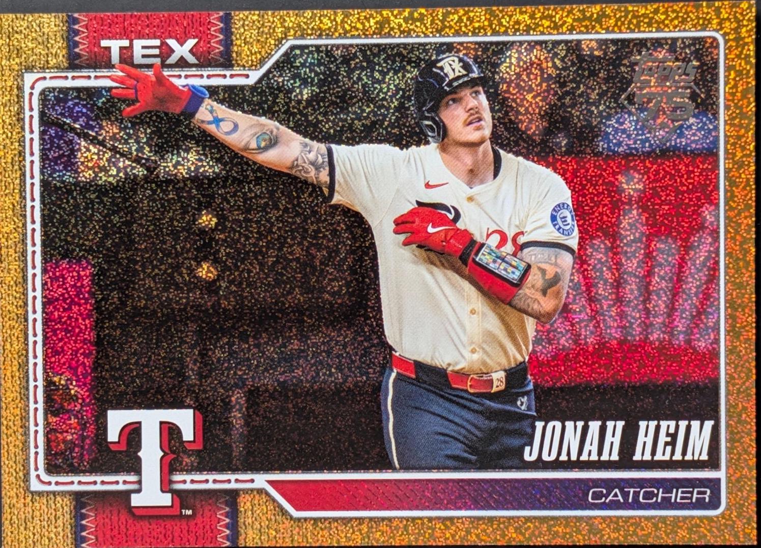 Jonah Heim [Gold Sandglitter] #78